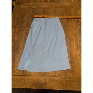 Vintage Helen Chou Midi Skirt Size M Detailed Slip Slit